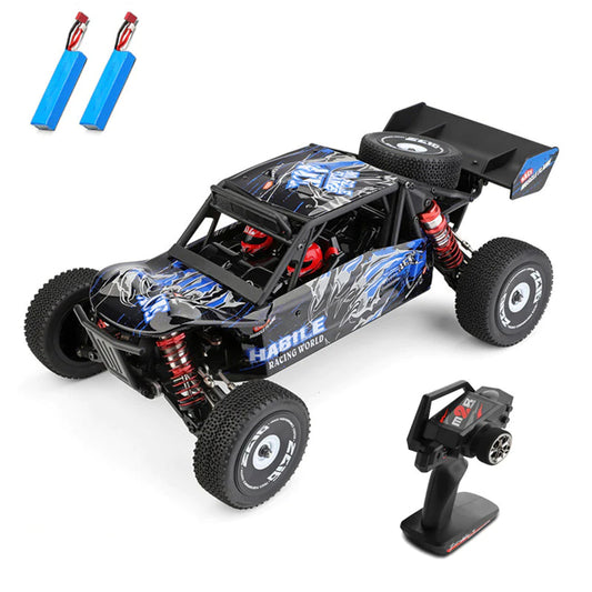 WLtoys 124018 RC Car 60Km/h High Speed 1:12 2.4G 4WD RC Off-road Drift Metal Chassis RC Car Toys