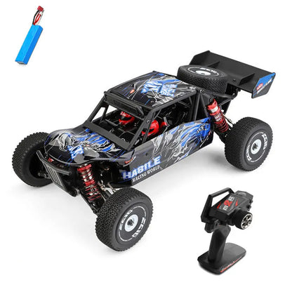 Wltoys 124018 1/12 Scale 4WD Brushed RC Car 60km/h High Speed Metal Chassis Off-Road Drift RTR 1Battery - rc car,rc truck | FUNYAT