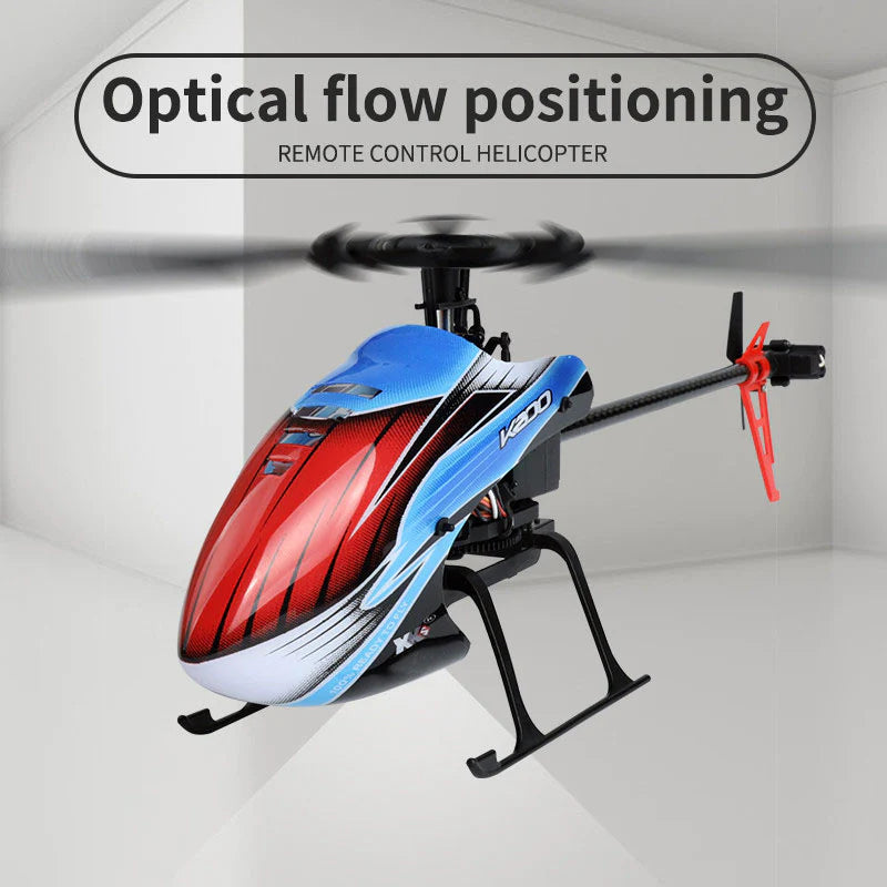 WLtoys XK K200 RC Helicopter 2.4G 6-Aixs Gyroscope 4CH Altitude Hold Optical Flow Helicopter Toys New