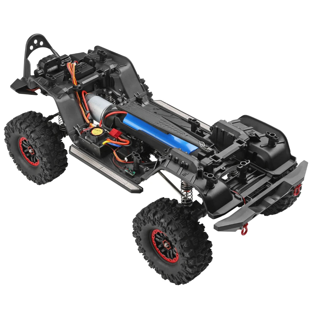 Wltoys 104026 4WD RC Car RTR 1/10 2.4G Rock Crawler Off-Road Climbing Truck Full Proportional LED Light Vehicles Models Toys