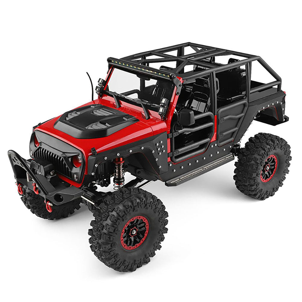 Wltoys 104026 4WD RC Car RTR 1/10 2.4G Rock Crawler Off-Road Climbing Truck Full Proportional LED Light Vehicles Models Toys