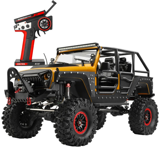 Wltoys 104026 4WD RC Car RTR 1/10 2.4G Rock Crawler Off-Road Climbing Truck Full Proportional LED Light Vehicles Models Toys