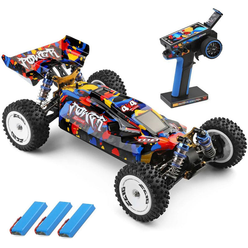 Wltoys 124007 RC Car 1/12 2.4G 4WD Brushless 75km/h Off-Road Speed Racing Vehicles Models RTR Toys