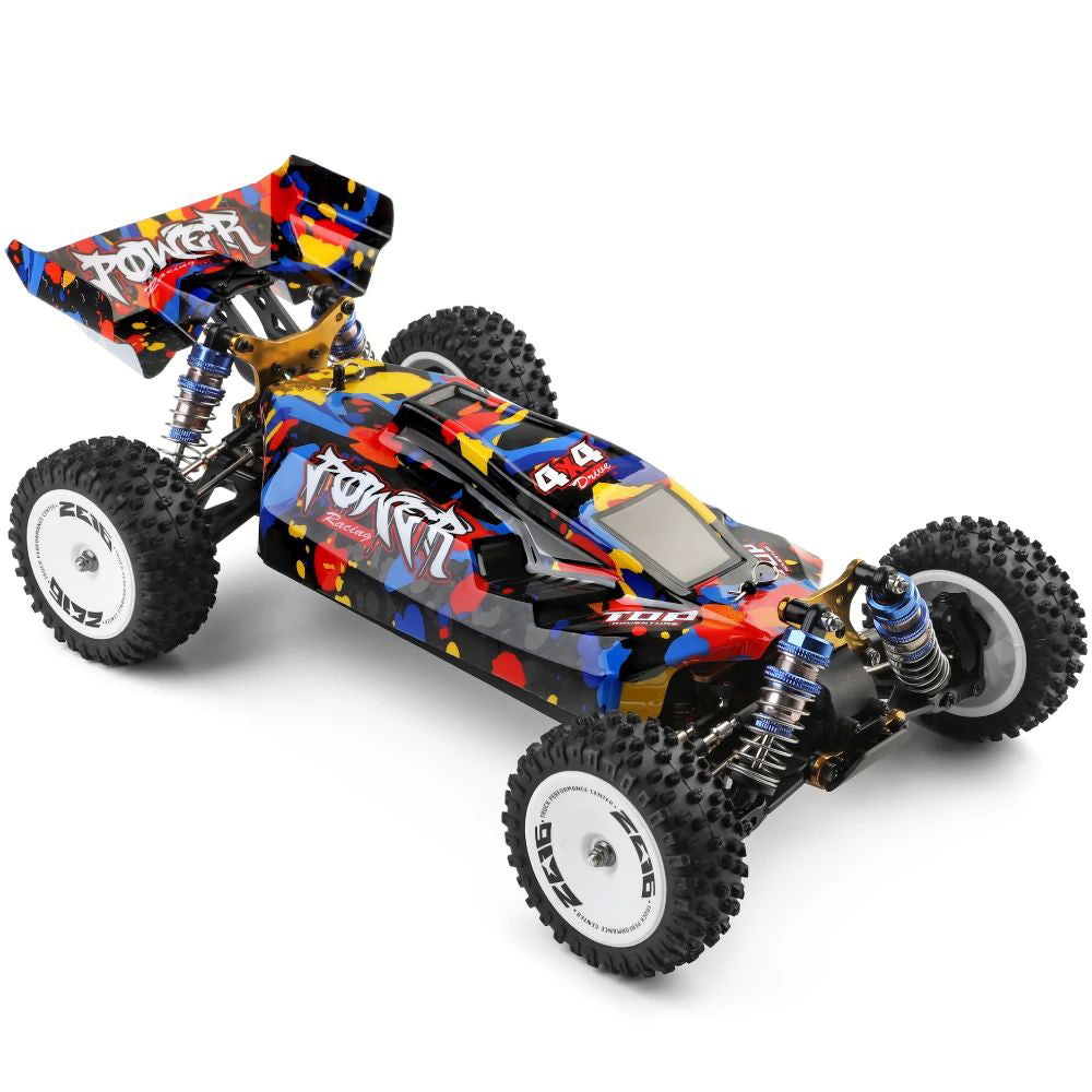 Wltoys 124007 RC Car 1/12 2.4G 4WD Brushless 75km/h Off-Road Speed Racing Vehicles Models RTR Toys