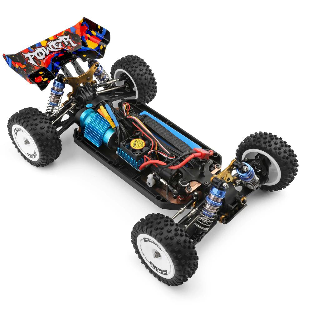 Wltoys 124007 RC Car 1/12 2.4G 4WD Brushless 75km/h Off-Road Speed Racing Vehicles Models RTR Toys