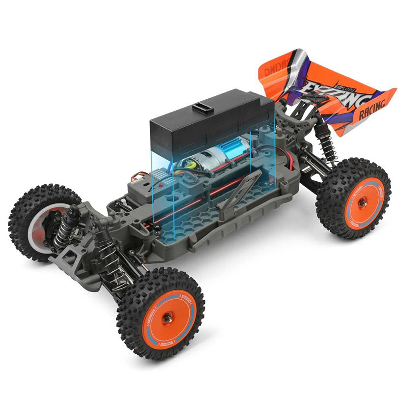 Wltoys 124010 4WD RC Car 1/12 2.4G 55km/h Off-Road Climbing High Speed RC Car Toys FUNYAT