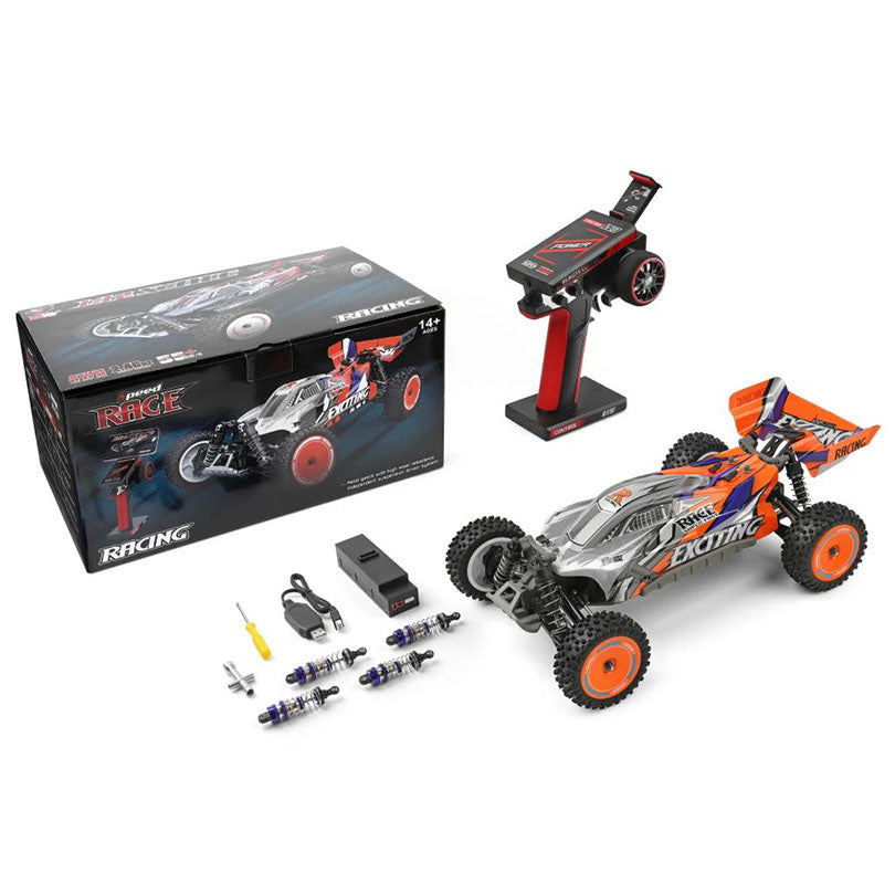 Wltoys 124010 4WD RC Car 1/12 2.4G 55km/h Off-Road Climbing High Speed RC Car Toys FUNYAT