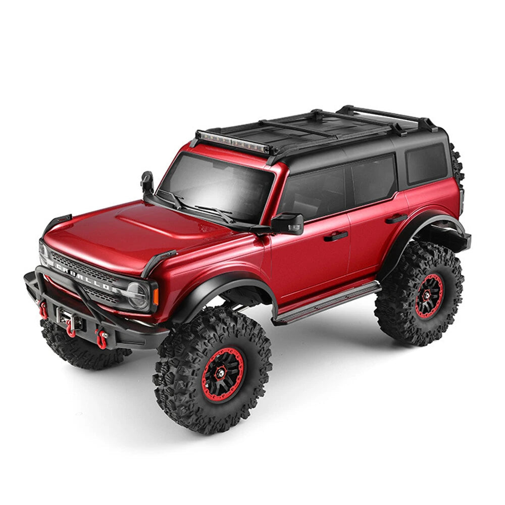 Wltoys 104020 4WD RC Car RTR 1/10 2.4G Rock Crawler Off-Road Climbing Truck Full Proportional LED Light Vehicles Models Toys