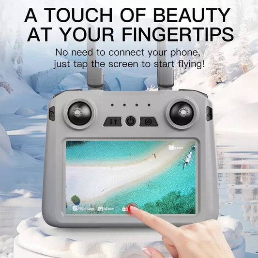 XIL 193S MAX 4K Drone 3-Axis Gimbal EIS Camera Laser Obstacle Avoidance 5G GPS Quadcopter with Touch Screen Remote Control - FUNYAT