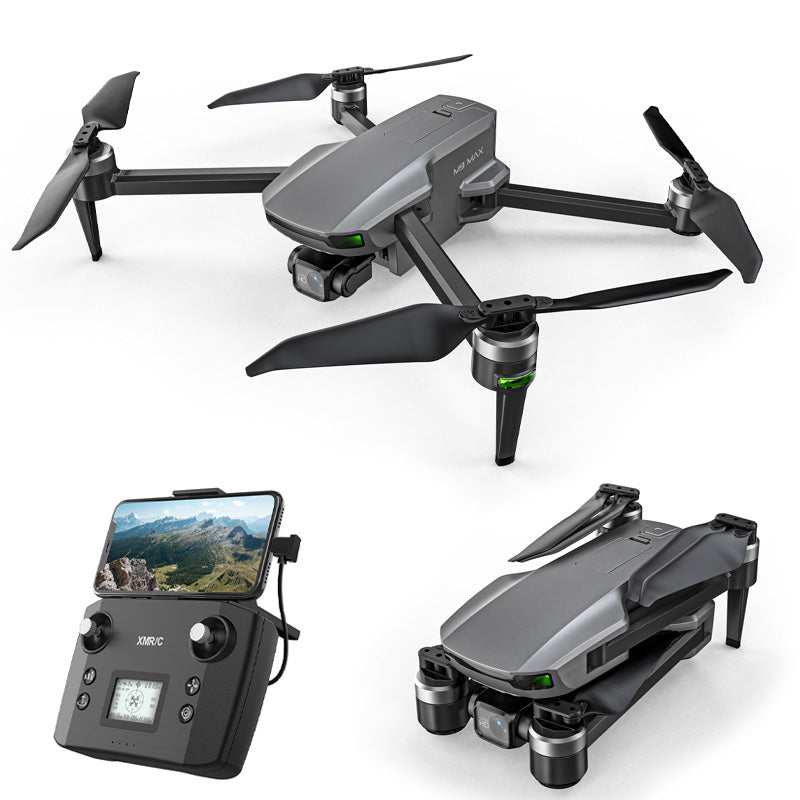 XMR/C M9 MAX 3-axis Gimbal 4K Drone Brushless GPS 5G Obstacle Avoidance Quadcopter Optional Screen Remote Control