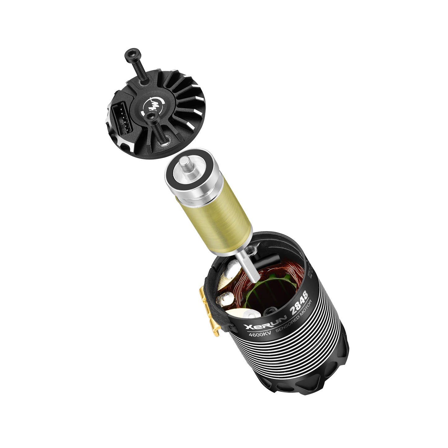 Hobbywing XeRun 2848SD Sensored Brushless Motor 2800KV-4600KV for 1/14 RC Truck & Crawler - RC Car Parts | FUNYAT