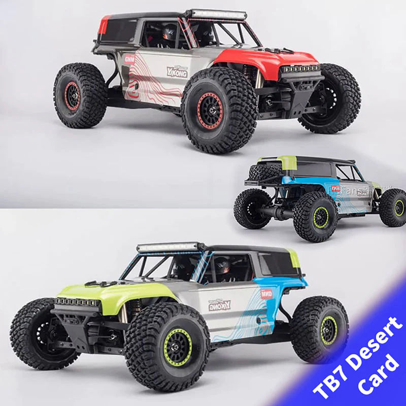 YIKONG YK4073 Trailbreaker TB7 Desert Baja Bronco 1/7 RC Car 2.4GHz 4WD 6S Crawler Climbing Car Toys