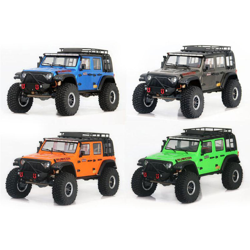 YIKONG YK4102 PRO 1/10 4WD RC Car 2.4GHz Off-road Rock Crawler with High/low Differential Lock Original LED Lights