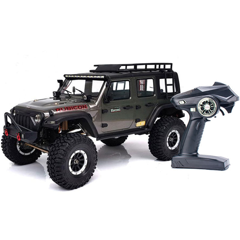 YIKONG YK4102 PRO 1/10 4WD RC Car 2.4GHz Off-road Rock Crawler with High/low Differential Lock Original LED Lights