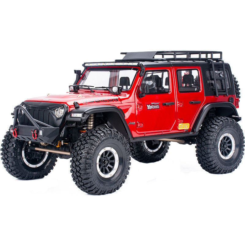 YIKONG YK4102 PRO 1/10 4WD RC Car 2.4GHz Off-road Rock Crawler with High/low Differential Lock Original LED Lights