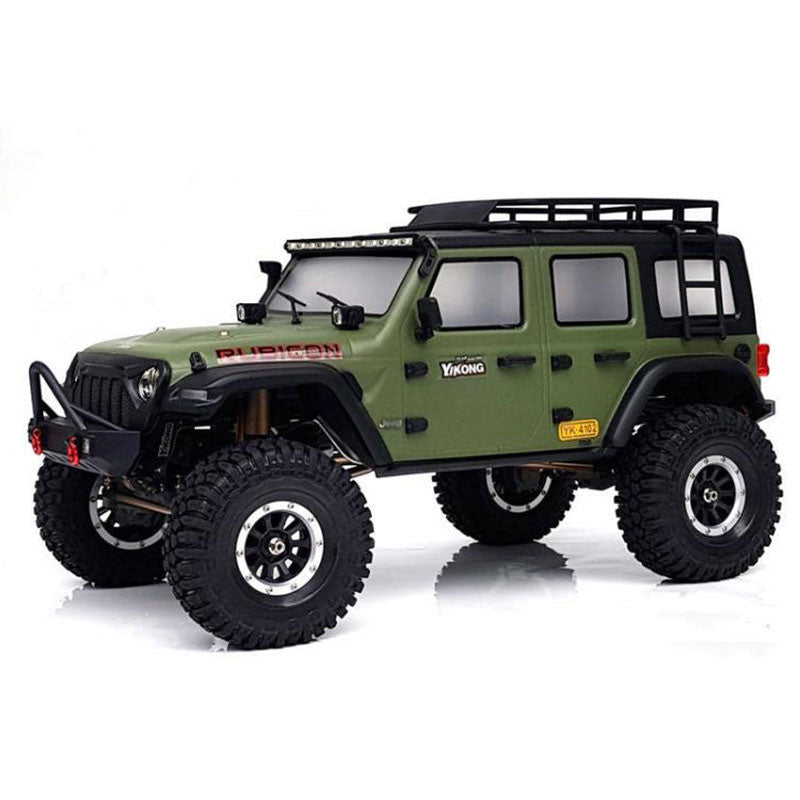 YIKONG YK4102 PRO 1/10 4WD RC Car 2.4GHz Off-road Rock Crawler with High/low Differential Lock Original LED Lights