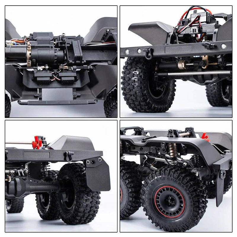 YIKONG YK6101 6WD 6x6 RC Car 1/10 Off-Road Rock Crawler Truck Large Truck Toys