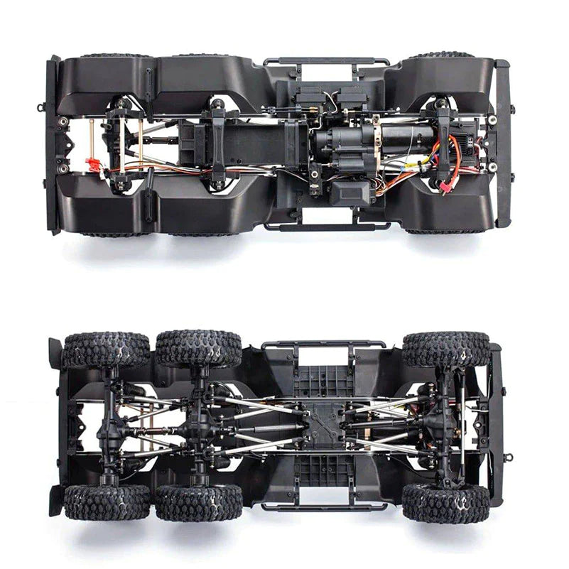 YIKONG YK6101 6WD 6x6 RC Car 1/10 Off-Road Rock Crawler Truck Large Truck Toys