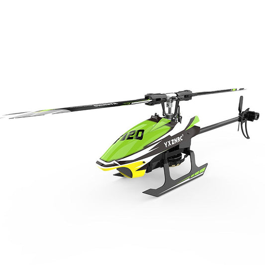 YXZNRC F120 RC Helicopter 2.4G 6CH 3D/6G Brushless Direct Drive Flybarless Compatible with FUTABA S-FHSS