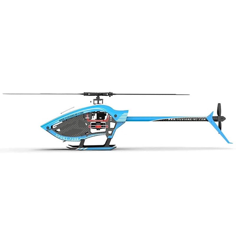 YXZNRC F280 RC Helicopter 6-Axis Gyro 3D6G Dual Brushless Direct Drive Motor Flybarless 2.4G 6CH Helicopter