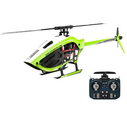 YXZNRC F280 RC Helicopter 6-Axis Gyro 3D6G Dual Brushless Direct Drive Motor Flybarless 2.4G 6CH Helicopter Green - RC Helicopter | FUNYAT