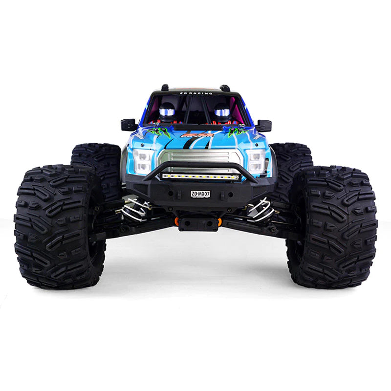 ZD Racing 1/7 MX-07 MX 07 4WD RC Car 8S Brushless Monster Truck Buggy  Off-Road High-speed 80km/h RC Racing