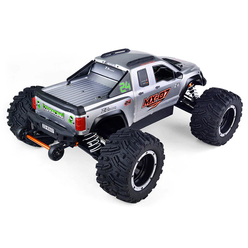 ZD Racing 1/7 MX-07 MX 07 4WD RC Car 8S Brushless Monster Truck Buggy Off-Road High-speed 80km/h RC Racing