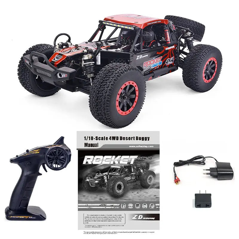 ZD Racing 1/10 4WDデザートバギー DBX-10 ブラシレス ZD Racing DBX 10 1/10 4WD 2.4G Desert Truck 55KM/h Brushed Off