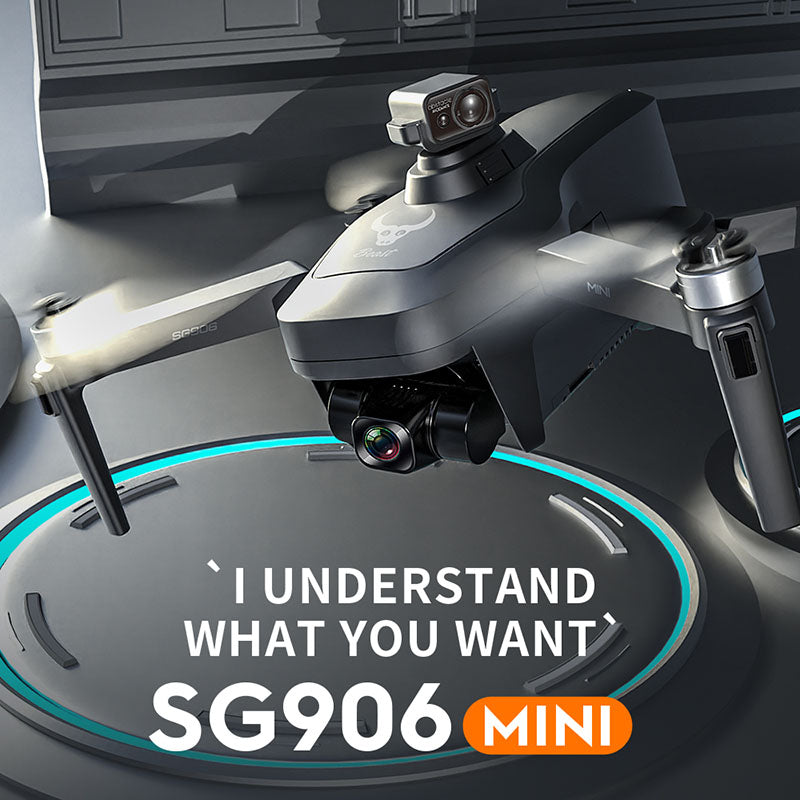 ZLL SG906 MINI 4K Drone 3-Axis Gimbal HD Camera GPS 5G WiFi Brushless 360° Laser Obstacle Avoidance Quadcopter