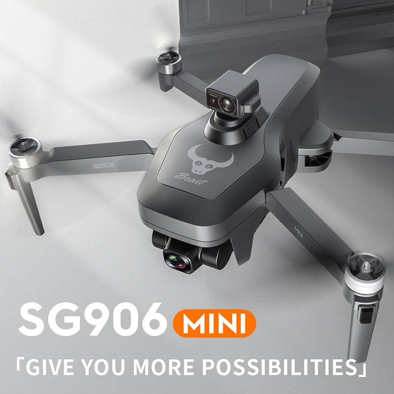 ZLL SG906 MINI 4K Drone 3-Axis Gimbal HD Camera GPS 5G WiFi Brushless 360° Laser Obstacle Avoidance Quadcopter