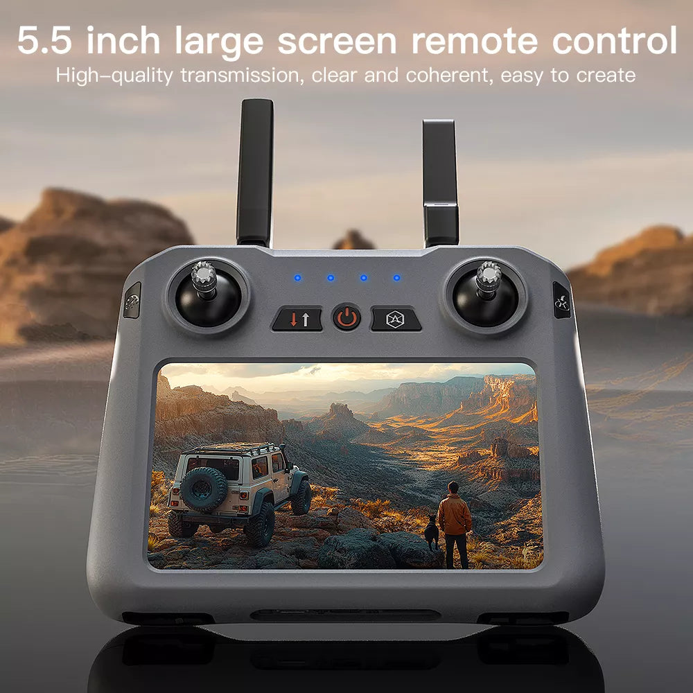 ZLL SG909 4K Drone Obstacle Avoidance Long Battery Life GPS 5G WiFi Quadcopter Optional Touch Screen Remote Control