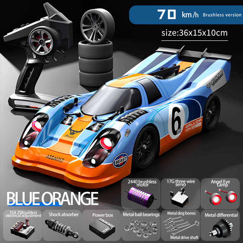 ZLL SG918 RC Car 4WD Brushless 70km/h High Speed 1∶16 Full Scale Drift Car FUNYAT