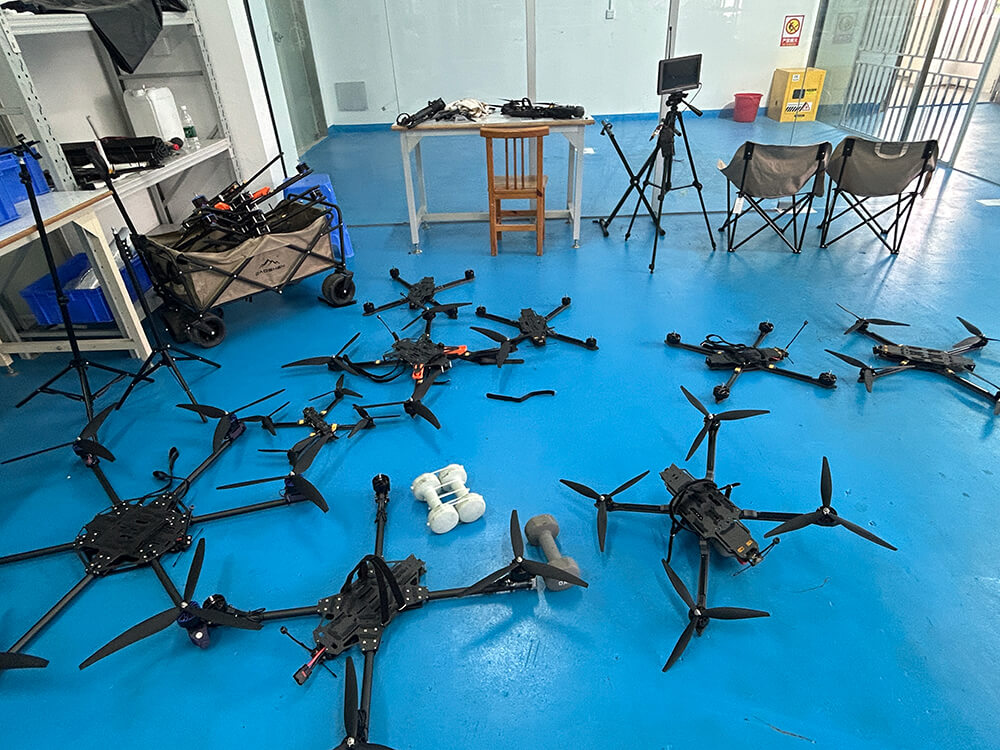 18 inch 6-Axis FPV Drone 15-20kg Payload with 5.8G 3W VTX F722 Flight Controller 10-20KM Long Range Drone Kit - FPV Drone | FUNYAT