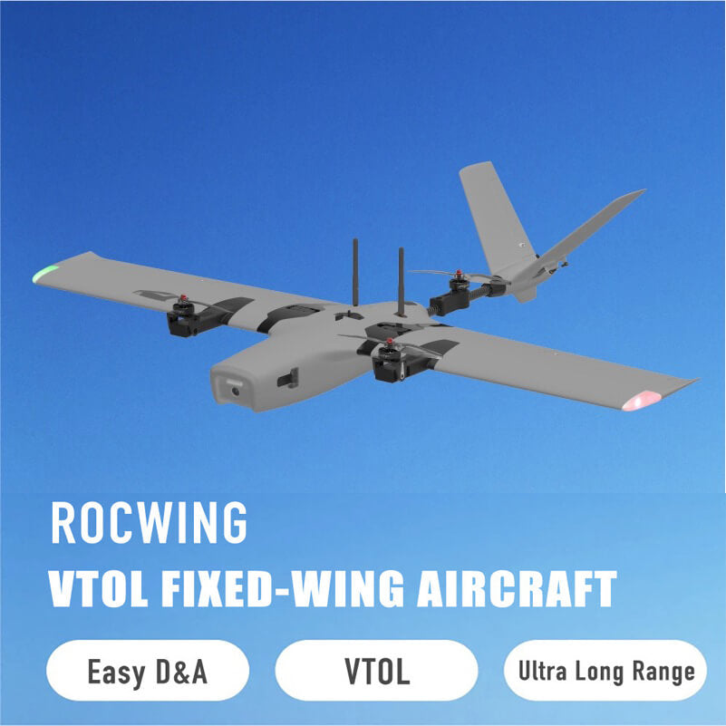AFModel ROCWING VTOL FPV Airplane 3-Axis Stabilized Fixed-Wing UAV