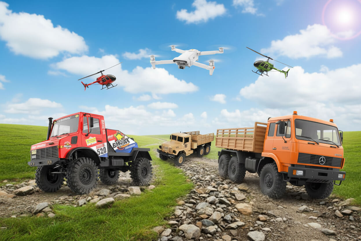 Best hobby-grade RC cars, drones and helicopters – FUNYAT