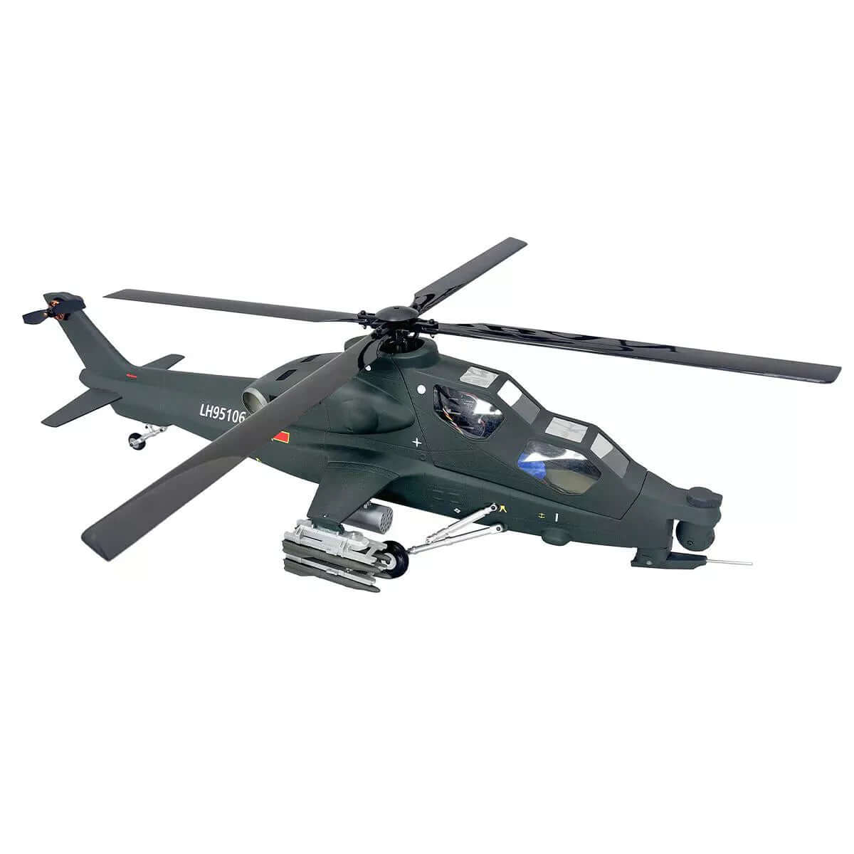 ROBAN CAIC Z-10 470 Class 4-Blade RC Helicopter GPS X2