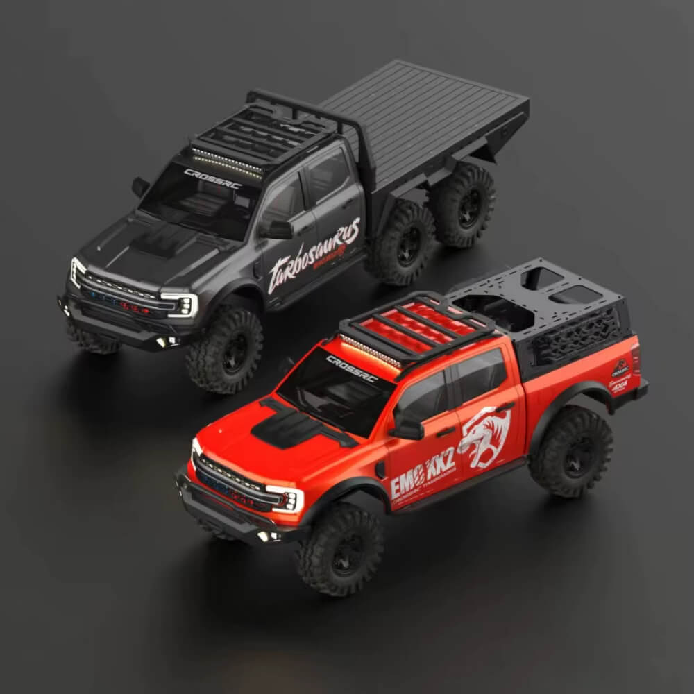 CROSSRC 1/5 climbing truck detailed brushless power chassis structure