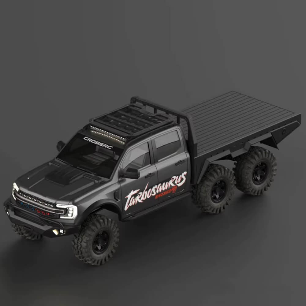 CROSSRC 1/5 brushless RC pickup equipped with LED lighting system