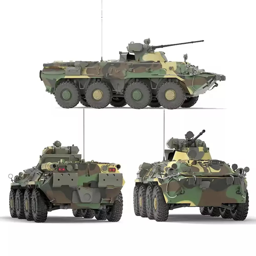 CROSSRC BT8 Rhino 1/12 Scale 8WD RC Military Amphibious Armored Truck Crawler KIT/RTR BT8 RTR With FLYSKY PL18 Transmitter Included - rc car,rc truck | FUNYAT