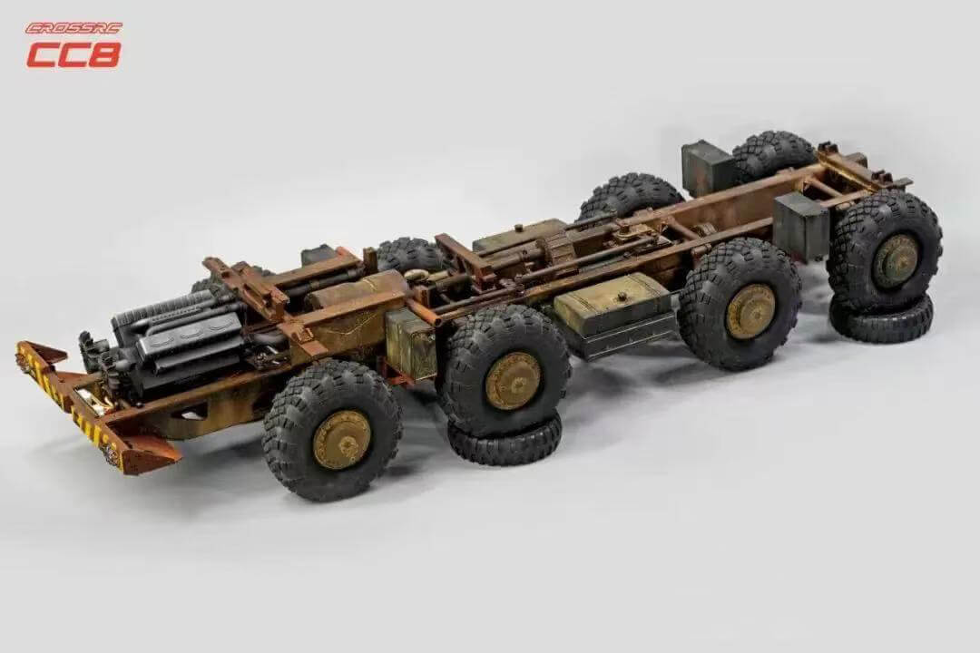 CROSSRC CC8 1/12 Scale 8x8 8WD RC Military Metal Transport Truck Crawler KIT/RTR - rc car,rc truck | FUNYAT