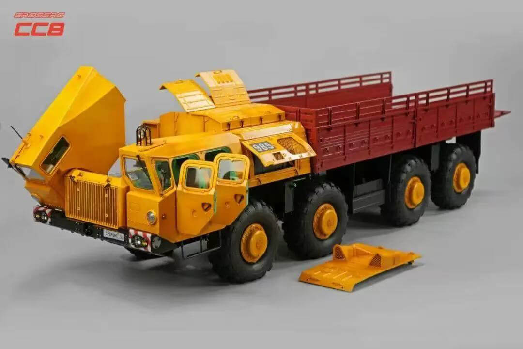CROSSRC CC8 1/12 Scale 8x8 8WD RC Military Metal Transport Truck Crawler KIT/RTR - rc car,rc truck | FUNYAT