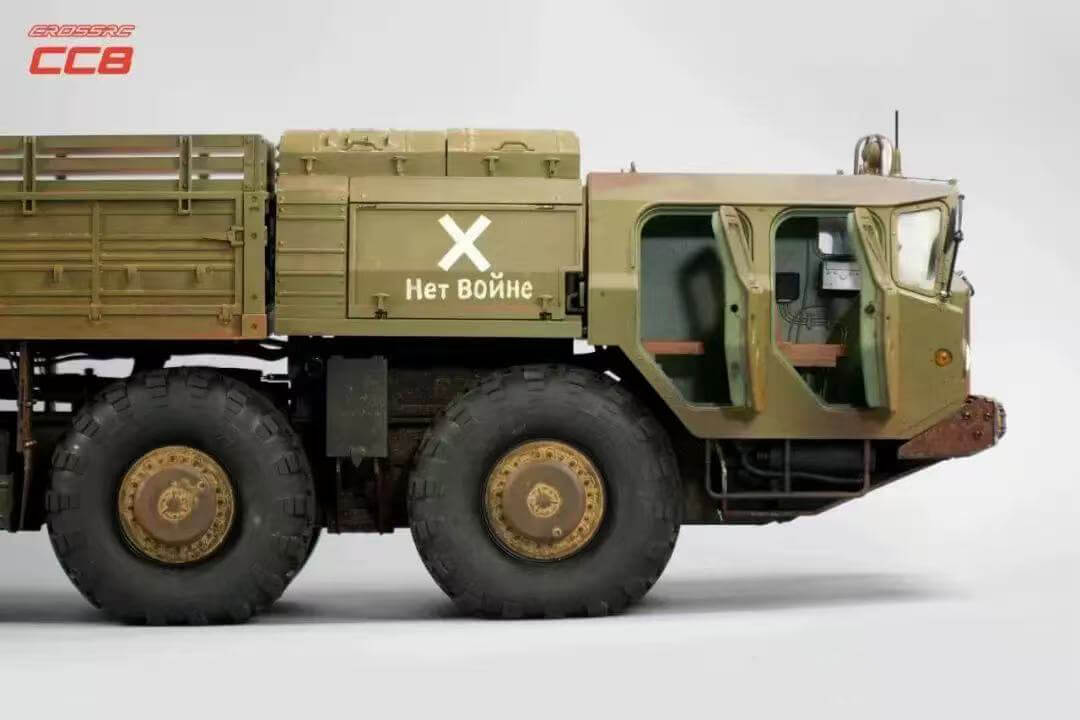 CROSSRC CC8 1/12 Scale 8x8 8WD RC Military Metal Transport Truck Crawler KIT/RTR - rc car,rc truck | FUNYAT