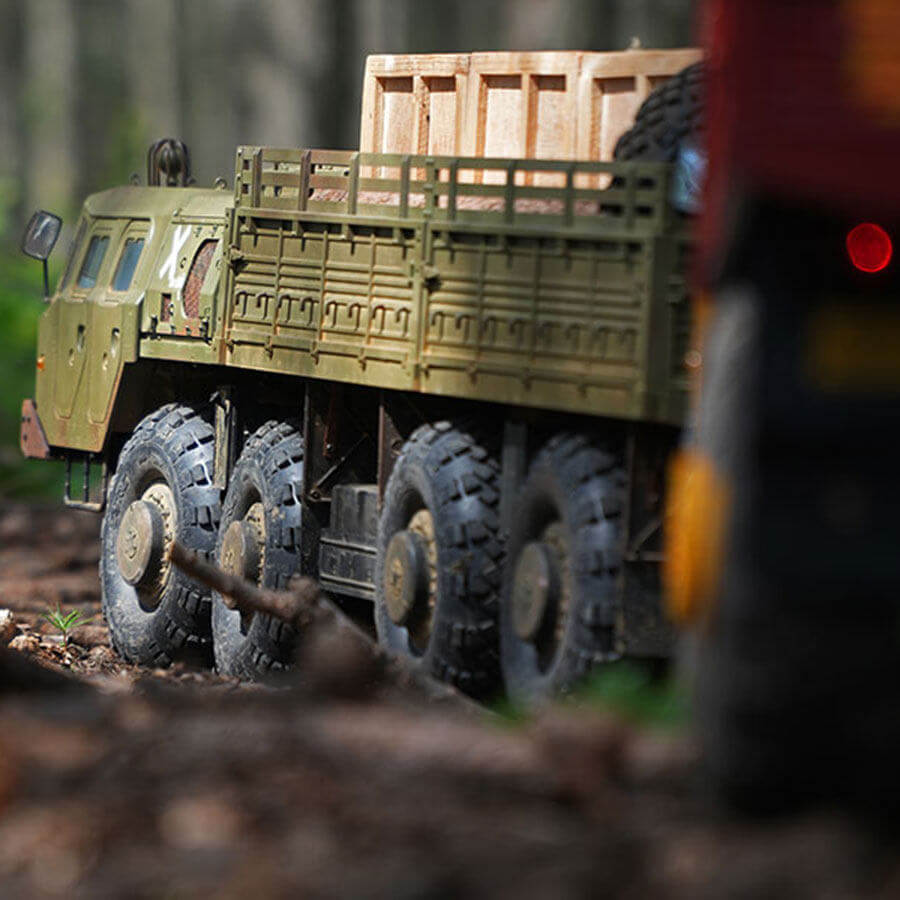 CROSSRC CC8 1/12 Scale 8x8 8WD RC Military Metal Transport Truck Crawler KIT/RTR - rc car,rc truck | FUNYAT