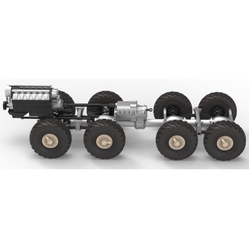 CROSSRC DC8 1/12 Scale 8x8 8WD RC Military Transport Truck Off-Road Crawler KIT/RTR - rc car,rc truck | FUNYAT