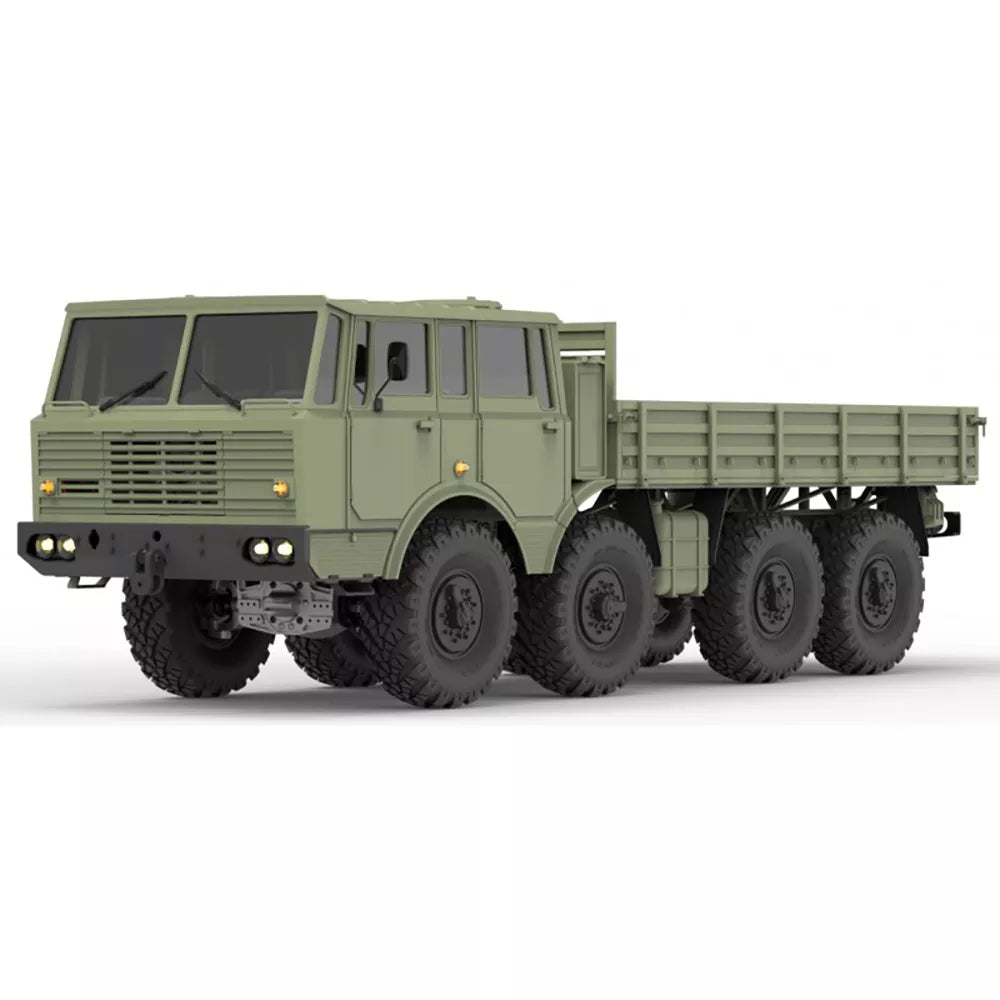 CROSSRC DC8 1/12 Scale 8x8 8WD RC Military Transport Truck Off-Road Crawler KIT/RTR DC8 RTR With FLYSKY PL18 Transmitter Included - rc car,rc truck | FUNYAT