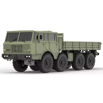 CROSSRC DC8 1/12 Scale 8x8 8WD RC Military Transport Truck Off-Road Crawler KIT/RTR DC8 RTR With FLYSKY PL18 Transmitter Included - rc car,rc truck | FUNYAT