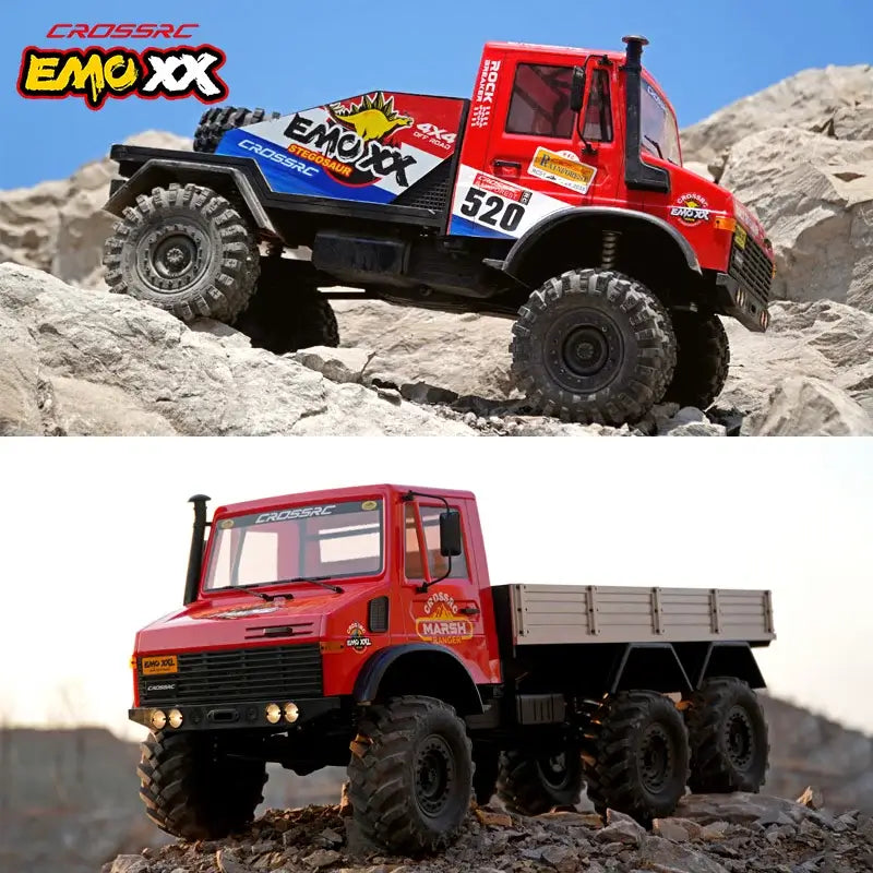 CROSSRC EMO XX 1/6 4WD RC Rally Truck Metal Chassis Remote Control RTR - rc car,rc truck | FUNYAT