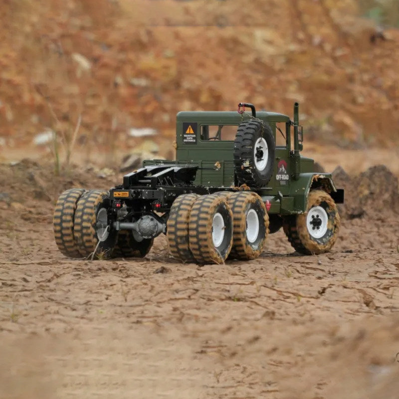 CROSSRC HC10 1/12 6WD 10-Tire RC Military Truck Dual Speed Off-Road Crawler KIT/RTR - rc car,rc truck | FUNYAT