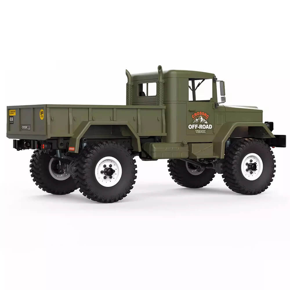 CROSSRC HC4 US M35 1/10 4WD RC Military Truck Dual Speed Off-Road Crawler KIT/RTR - rc car,rc truck | FUNYAT