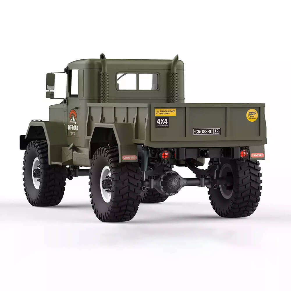 CROSSRC HC4 US M35 1/10 4WD RC Military Truck Dual Speed Off-Road Crawler KIT/RTR - rc car,rc truck | FUNYAT